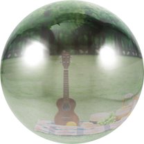 WRISTBIQUE Gazing Globes For Garden Gazing Globe Mirror Ball Silver Stainless Steel 1Pcs 9.8In