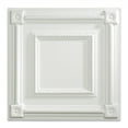 thumbnail image 6 of FASÄDE Coffer Decorative Vinyl 2ft x 2ft Lay in Ceiling Panel in Gloss White (5 Pack), 6 of 6