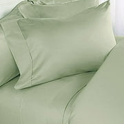 250-Thread Count Cotton Sateen Sheet Set, Sage