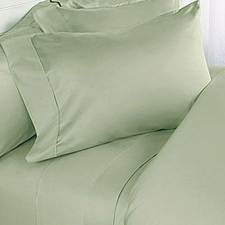 250-Thread Count Cotton Sateen Sheet Set, Sage