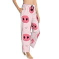 thumbnail image 3 of Kdxio Women's Comfy Stretch Pig NosesPrint Drawstring Pajama Pants-Small, 3 of 9