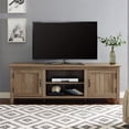 thumbnail image 2 of Pemberly Row 70" Farmhouse TV Stand Console with Side Doors in Rustic Oak, 2 of 4