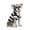 Black, variant on Pet Striped Polo Shirt Breathable Comfortable Dog Clothes for Small Dogs Daily Casual Outfit