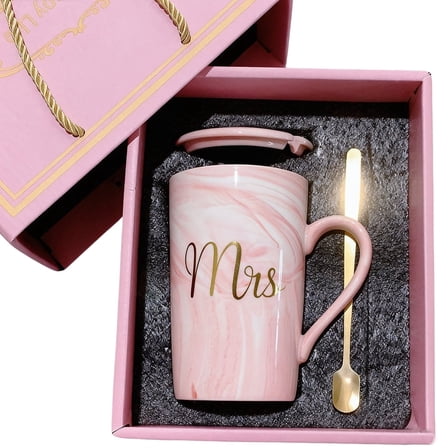 Coffee Mug, Perfect Gift for Mom's Birthday, Christmas, Mother's Day, and More, 14 oz, Ceramic, Pink