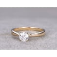 thumbnail image 2 of 1.4Ct Round White Moissanite Solitaire Engagement Ring Solid14k Yellow Gold, 2 of 5