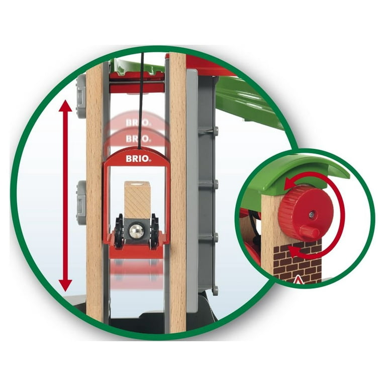 BRIO World Lift & Load Warehouse Set