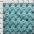 thumbnail image 3 of oneOone Viscose Chiffon Turquoise Green Fabric Animal Skin Sewing Craft Projects Fabric Prints By Yard 42 Inch Wide, 3 of 4