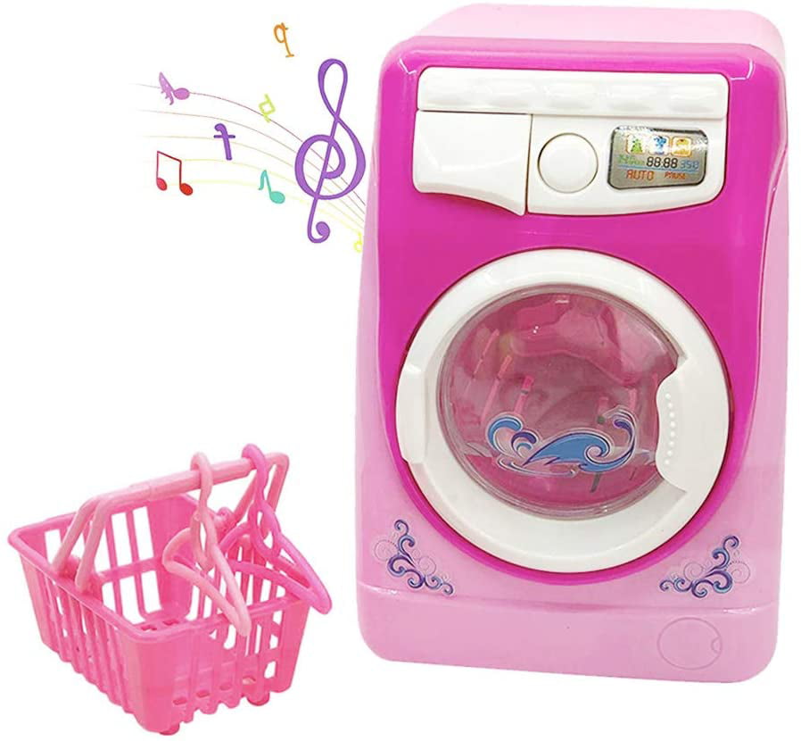 Mini Simulation Kitchen Toy Kids Children Pretend Play House Toy Washing Machine 