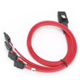 thumbnail image 1 of AMONIDA Internal Mini Breakout Cable H0203 MINI SAS 36P SFF-8087 To 4SATA Red Connected 0.5Meter,MINI SAS Breakout Cable,Mini Breakout Cable, 1 of 8