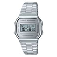 thumbnail image 1 of Reloj Casio Vintage Unisex Original E-watch Color De La Correa Gris Color Del Bisel Plateado Color Del Fondo Plateado, 1 of 8