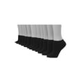 thumbnail image 3 of Hanes Women's Lightweight Super No Show Socks, 12-Pair Value Pack, 3 of 5