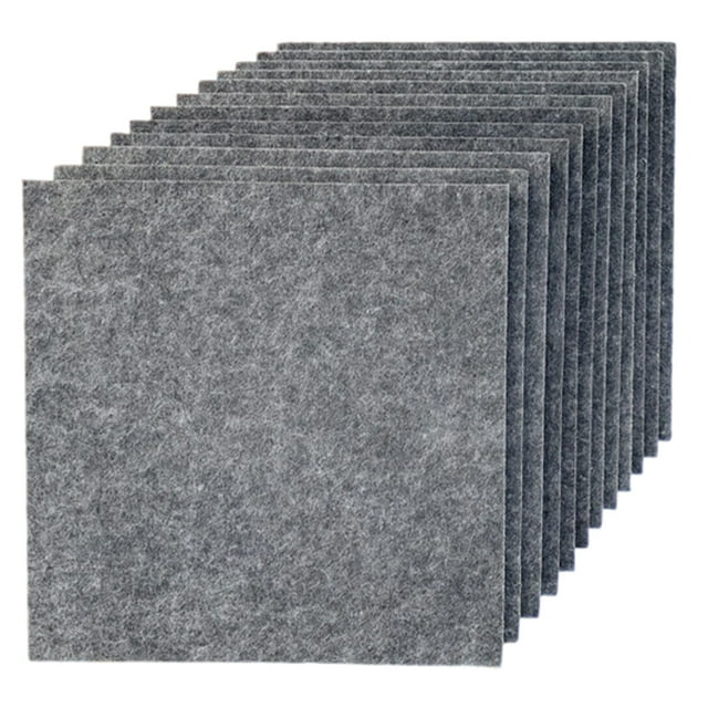 Carte d'Isolation Sonore en Fibre de Polyester 300x300x9mm