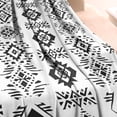 thumbnail image 3 of Black Geometric Triangle Diamond Pattern Blanket,Comfortable Soft Flannel Throw Blanket,All Season,Warm Lightweight Blankets for Sofa Bed Couch Living Room Chair,40"x50", 3 of 4