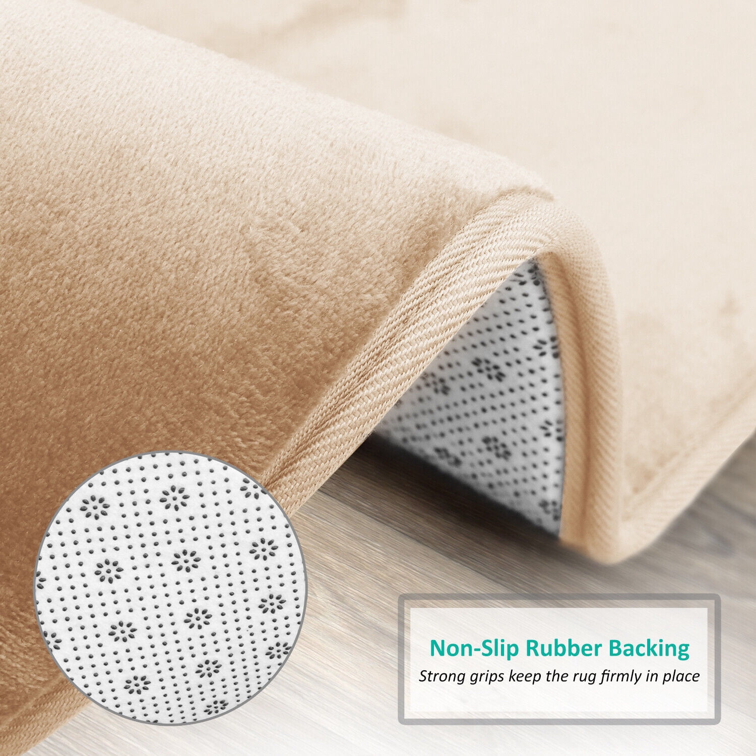 SAYFUT Memory Foam 3 PC Bathroom Rug Absorbent Bath Mat Set Small Large and Contour Rug