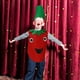 thumbnail image 3 of Kit de disfraz de frutas y verduras para niños, disfraz de tomate, ropa y sombrero de tela, accesorios para disfrazarse (rojo), 3 of 5