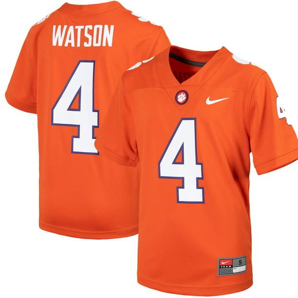 Deshaun Watson Clemson Tigers Nike Youth Untouchable Replica Jersey - Orange