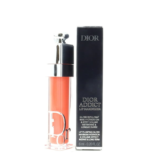 Dior Dior Addict Lip Maximizer Pumping Gloss 0.16oz 061 Poppy Coral New With Box