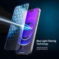thumbnail image 3 of Protector de Pantalla Magglass iPhone 17 Pro 6.3" Filtro de Luz Azul, 3 of 9