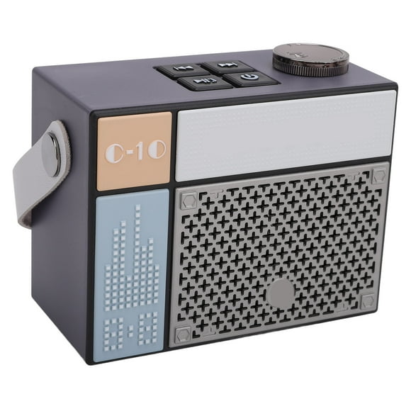 Speaker, Cute Style 5.1 Stereo Sound Small Speaker with Loud Bass, Portable for Outdoor Travel, Party