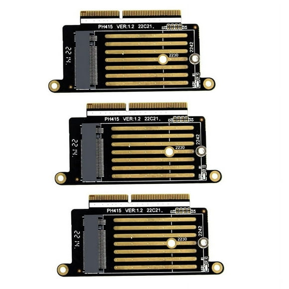 3X A1708 SSD Adapter NVMe PCI Express PCIE to NGFF M2 SSD Adapter Card M.2 SSD Retina 13 inch A1708 2016