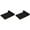 B 2PCS, variant on Non Monochrome Yoga Mat for Home Gym Workouts and Fitness Training 4mm Thick Large Exercise Mat for All Skill 2PCS