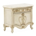 thumbnail image 3 of Michael Amini Platine de Royale Marble and Wood Nightstand - Champagne Ivory, 3 of 11