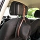thumbnail image 3 of Soporte para sombreros de vaquero para coche, mantiene la forma del sombrero, cuero de PU, accesorios para automóviles. Marrón, 3 of 9