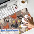 thumbnail image 4 of Long Mouse Pads for Desk,Brown Chicken Chick Egg Pattern Desk Mats on Top Of Desks, Desk Mouse Pad Extra Large with 3mm Non-Slip Base and Stitched Edge for Gaming,Office,Work,Home 31.5x11.8in, 4 of 5