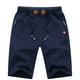 thumbnail image 2 of Pantalones cortos de algodón para hombre, Bermudas informales para el sudor, color negro, ropa clásica de marca para la playa, novedad de 2023 Fivean unisex, 2 of 2