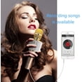 thumbnail image 5 of Karaoke Wireless Microphone Bluetooth, 3 in 1 Multi-Function Handheld Karaoke Machine for Kids, Portable Mic Speaker Home, Party Singing - Light Gold, 5 of 5