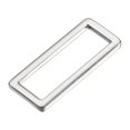 thumbnail image 4 of Unique Bargains 39x12.5mm Rectangle Buckles Electroplated Silver Tone 6 Pack, 4 of 7
