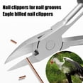 thumbnail image 2 of Wmool Cuticle Scissors Nail Ingrown Nipper Paronychia Tool Toenail Pedicure, 2 of 8