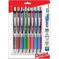 thumbnail image 1 of EnerGel RTX Retractable Liquid Gel Pen, (0.7mm) Metal Tip, Medium Line,orted Ink, 8-Pk (BL77BP8M1), 1 of 5