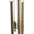 thumbnail image 6 of Aluminum Whimsical Summer Pastime Green Frog Fishing In The Pond Tube Wind Chime, 6 of 6