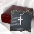 thumbnail image 4 of Collier Croix Croix 3:17 Soin & Préoccupation Zephaniah avec Pendentif en Acier Inoxydable, 4 of 7