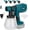 Blue, variant on SUMMIT -Cordless HVLP Paint Sprayer,200W Brushless Handheld Spray Gun with Copper Nozzle & Adjustable Flow, Compatible with Dewalt 20V Battery for Walls Fences Furniture Cabinets,Battery Not Included