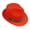 Dark Orange, variant on D-GROEE Men Women Fedora Hat Breathable Soft Cool Fedora Jazz Hat Summer Outdoor Beach Sun Cap