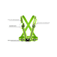 thumbnail image 2 of 1pc High Reflective Elastic Suspender, Unisex Cycling Running Outdoor Sports Protective Gear, 2 of 3