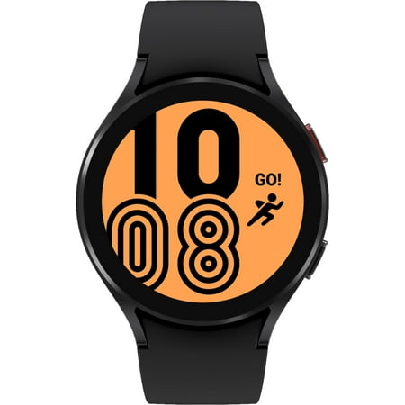 Pre-Owned Samsung Galaxy Watch 4 (GPS) + Cellular 44mm Black Aluminium Case with Black Sport Band,