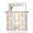 Beige, variant on Blue Palm Leaves Tier Curtains 45 Inch Length,Sheer Curtains for Bedroom Living Room Summer Jungle Tropical Tree Coastal Plants Short Kitchen Curtains Drapes for Small Half Window 27.5"x45" 2 Panels