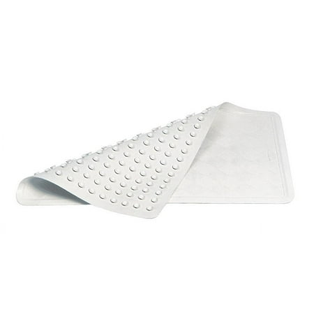 Rubbermaid Commercial Products Safti-Grip Bath Mat, White, Medium