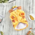 thumbnail image 6 of Walbest Pet Bee Halloween Costume Fleece Coat Dog Hoodies Cat Holiday Cosplay Warm Clothes Puppy Cute Hooded Christmas Outfits for Large Medium Small Dogs, 6 of 7