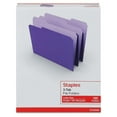 thumbnail image 4 of File Folders, 1/3 Cut, Letter Size, Purple, 200/Carton (ST535559-CCVS), 4 of 4
