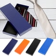 thumbnail image 3 of 3.54*1.18*10.63 Inch Gift Wrap Tie Boxes Men Tie Gift Box Men Women Sock Scarves Gift Boxes With Lids ,Cardboard Paper Gift Box For Valentine's Day Birthday, 3 of 5