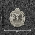 thumbnail image 6 of Murray State Racers Solid Metal Auto Emblem Antique Nickel for Car/Truck/SUV, 6 of 8