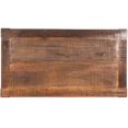 thumbnail image 3 of Beaumont Lane Rustic Lodge Industrial Wood and Metal Pub Table in Beige, 3 of 8