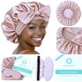thumbnail image 4 of Sosun Beauty Fashion Bonnet With Matching Sleep Mask, 4 of 6