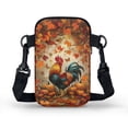 thumbnail image 2 of HELLHERO Polyester Women Crossbody Bag Adjustable Shoulder Strap Travel Crossbody Purse for Casual Use(Flamingo and Hippo Friendship), 2 of 7