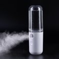 thumbnail image 1 of Pulverizador De RocíO Hidratante Facial, 50 Ml Pulverizador De Carga USB PortáTil Mini PortáTil De Nano Facial Perfecto para El Cuidado De La Piel (Blanco) XianweiShao 1327537057499, 1 of 5