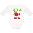 thumbnail image 3 of Inktastic Christmas Little Elf Boys or Girls Long Sleeve Baby Bodysuit, 3 of 5